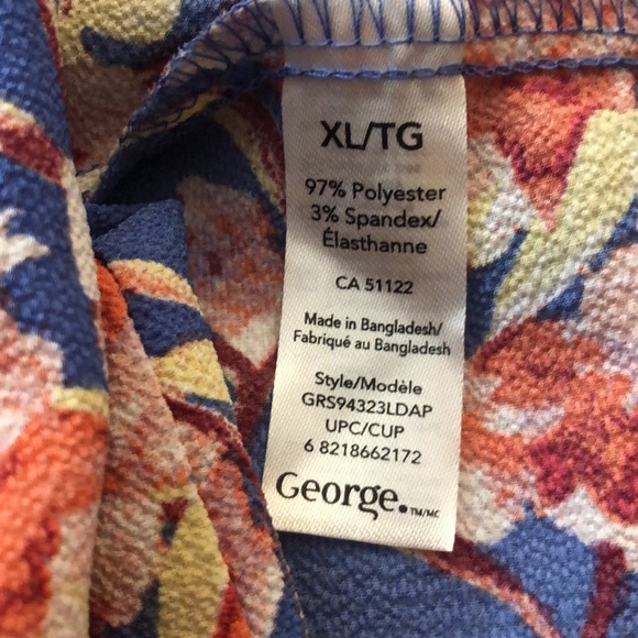 Beautiful dress. Size XL. Lavender main colour with flowers print. - Picture 9 of 10